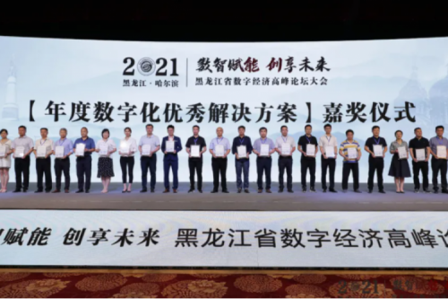 聚彩堂集团荣获年度数字化优秀解决方案奖项