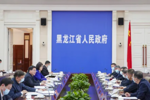 李寅董事长参加黑龙江省上市工作座谈会，，，，，，并代表上市公司做了典型发言